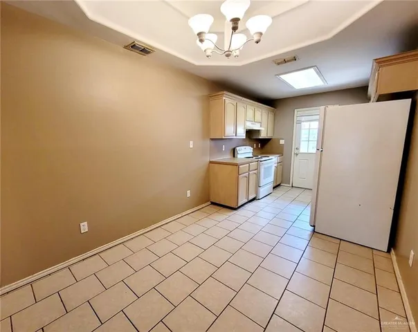 a view of kitchen and window