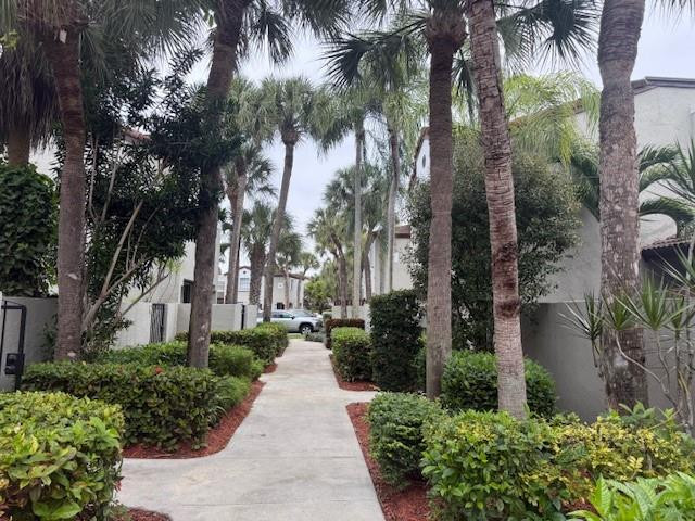 10525 Southwest 153rd Court, Unit 4 Miami, FL 33196 - Photo 31 of 33 a view of a pathway with a garden