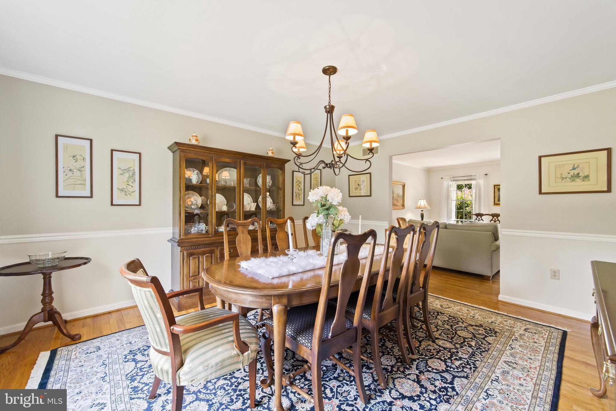 439 Kimble Road Berryville, VA 22611 - Photo 11 of 77 SEPARATE FORAMAL DINING ROOM W/ CROWN & CHAIR RAIL