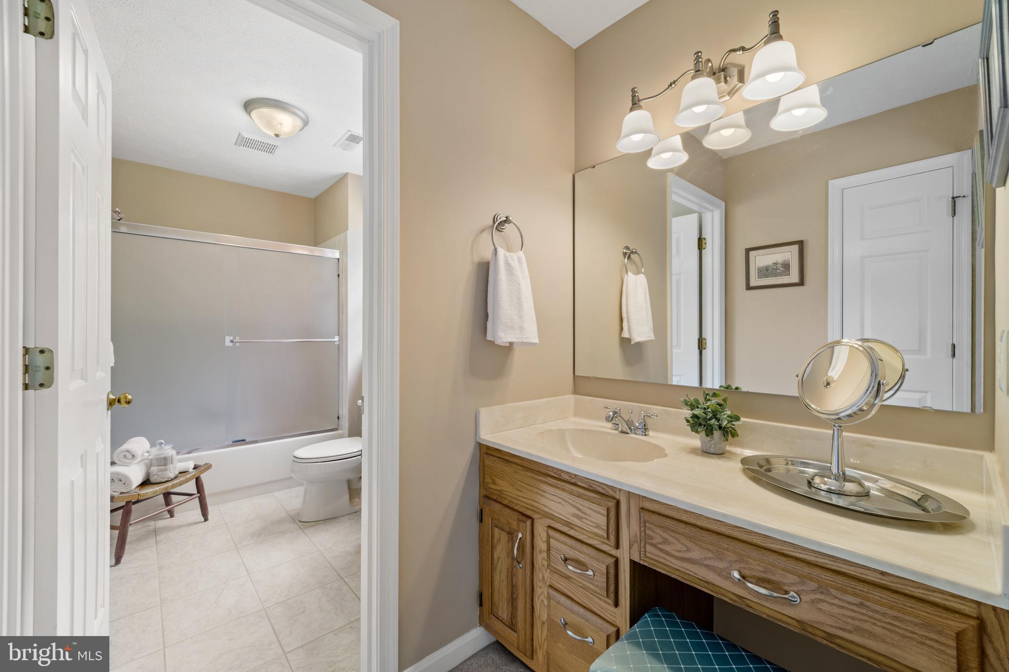 439 Kimble Road Berryville, VA 22611 - Photo 14 of 77 PRIMARY EN-SUITE WITH SEP CAMMODE & TUB SHOWER
