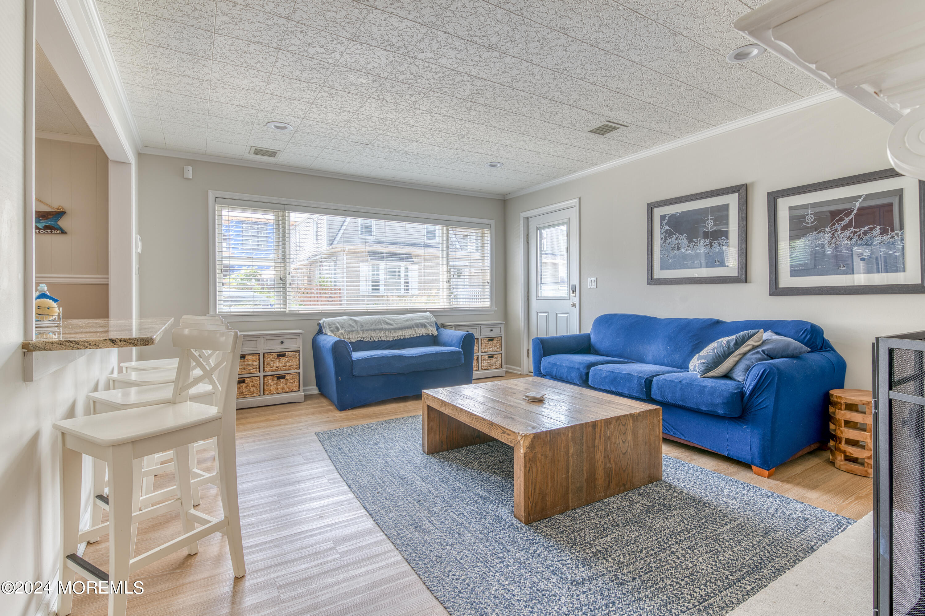 19 Via Ripa Way Sea Bright, NJ 07760 - Photo 2 of 37 a living room with furniture and a rug