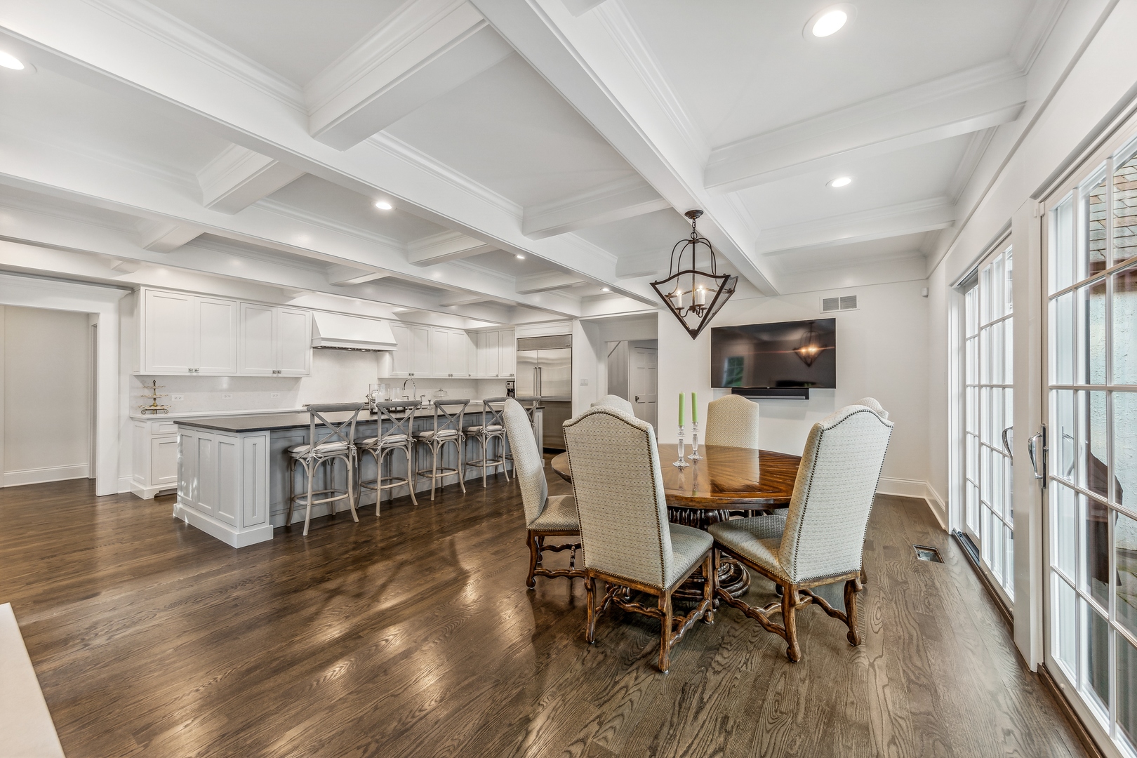 202 Burr Ridge Club Burr Ridge, IL 60527 - Photo 12 of 31 a view of a dining room with furniture and wooden floor