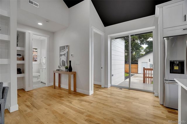 a view of a living room