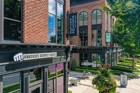 a view of building entrance