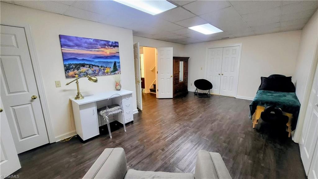 7035 Skylark Road Pfafftown, NC 27040 - Photo 26 of 47 Versatile Lower-Level Flex Room Ideal as a Bedroom or Playroom with Huge Closet Space!