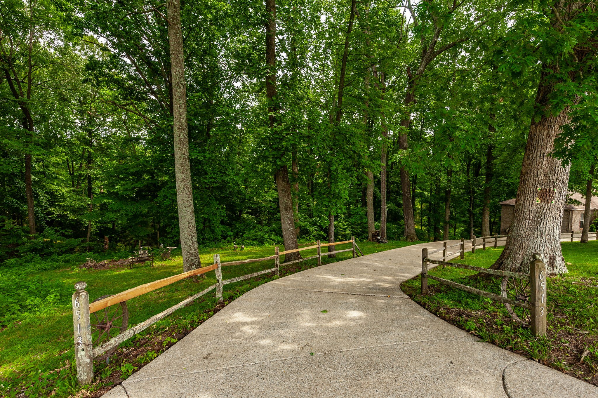 6513 North Mt Pleasant Road Greenbrier, TN 37073 - Photo 4 of 54 a view of a park with large trees