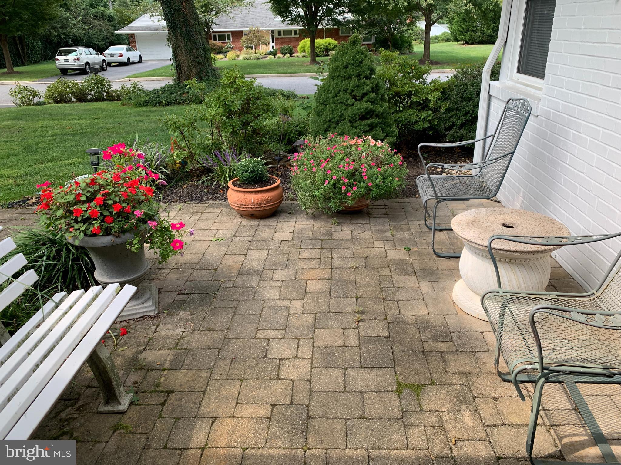 7919 Long Meadow Road Pikesville, MD 21208 - Photo 4 of 36 Front patio