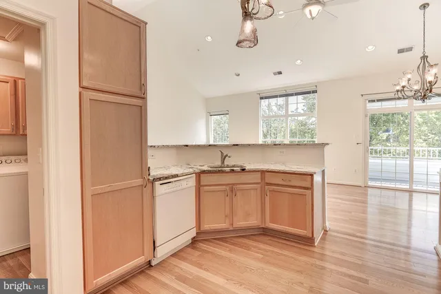a kitchen with a stove and a microwave
