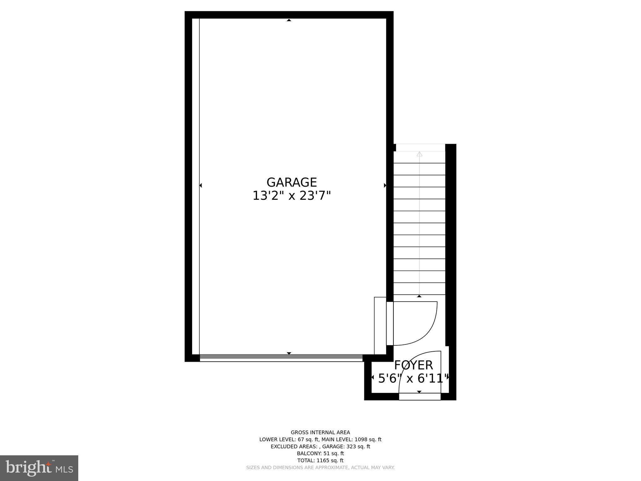 10706 Symphony Way, Unit 208 Columbia, MD 21044 - Photo 49 of 49 Floor Plan