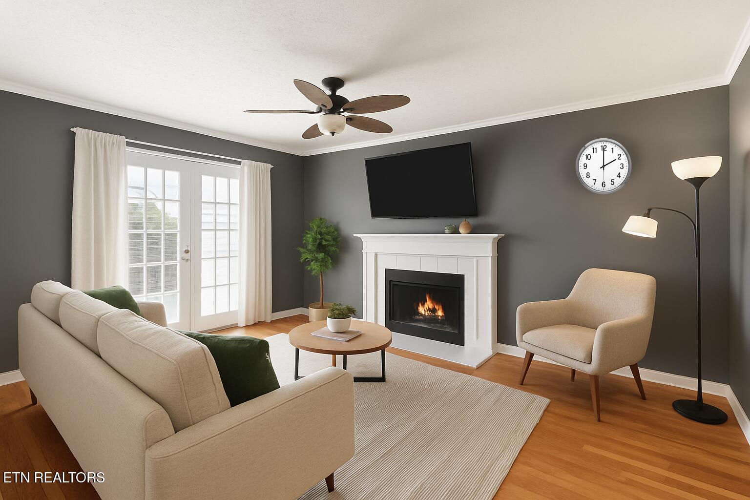 8925 Heathercrest Drive Powell, TN 37849 - Photo 17 of 40 Family Room - Virtually Staged