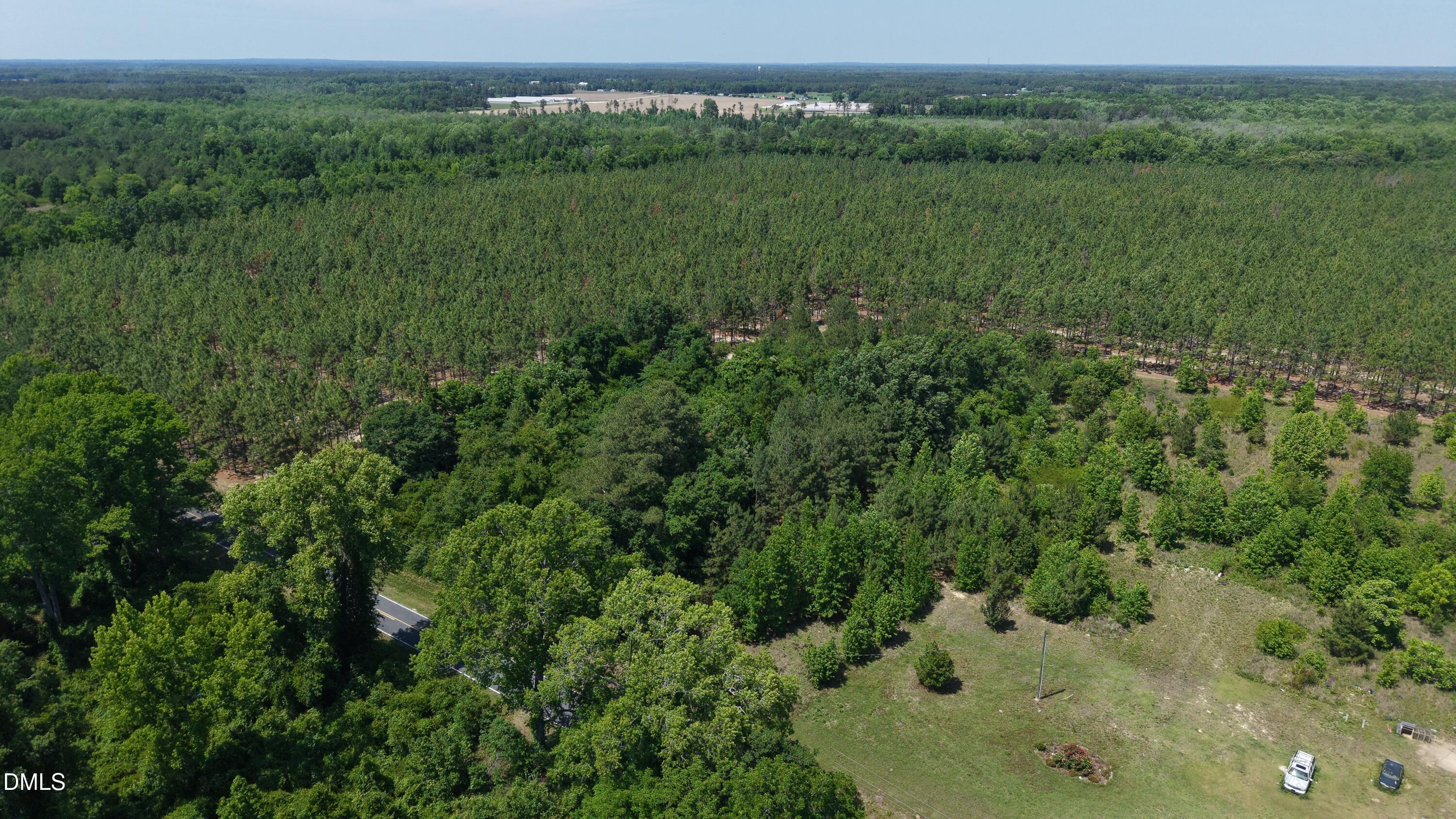 401 Johnson Pond Road Red Springs, NC 28377 - Photo 13 of 22 Aerial North Parcel S POV