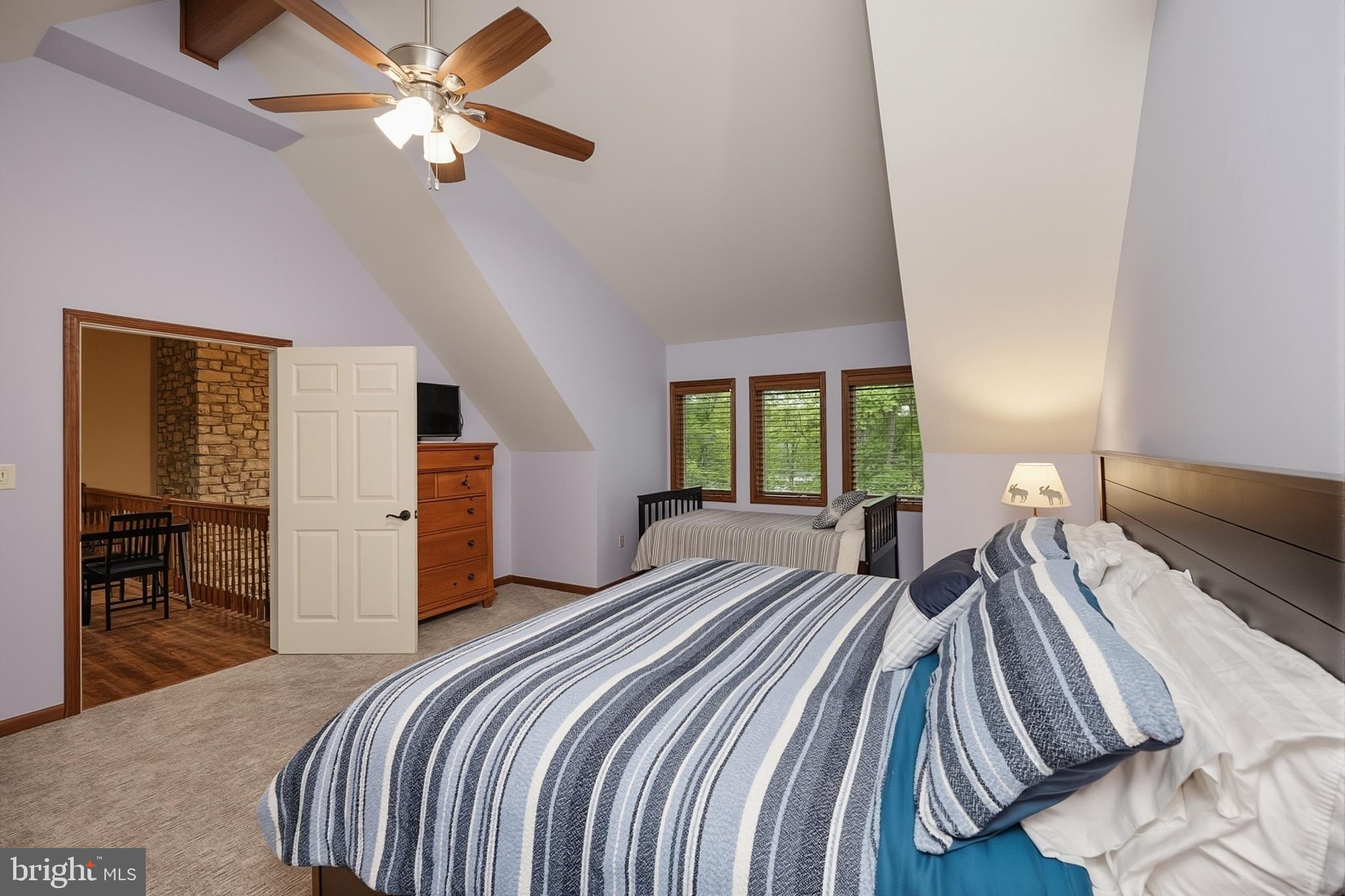 1342 Stockslager Road Oakland, MD 21550 - Photo 63 of 118 Upper level bedroom