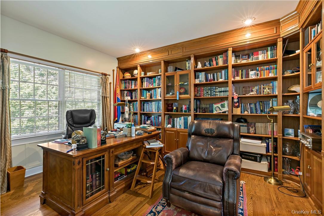 4 Sonoma Road Cortlandt Manor, NY 10567 - Photo 5 of 31 a view of a workspace with furniture and a large window