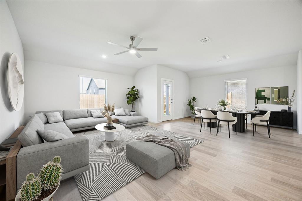 475 Sierra Ridge Lavon, TX 75166 - Photo 11 of 36 a living room with furniture and wooden floor