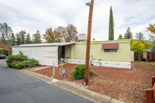 a front view of a house with porch