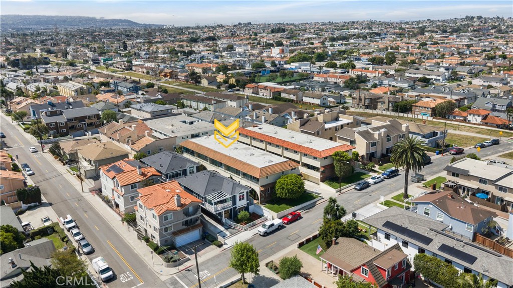 2518 Curtis Avenue, Unit 3 Redondo Beach, CA 90278 - Photo 32 of 35 an aerial view of a city with lots of residential buildings