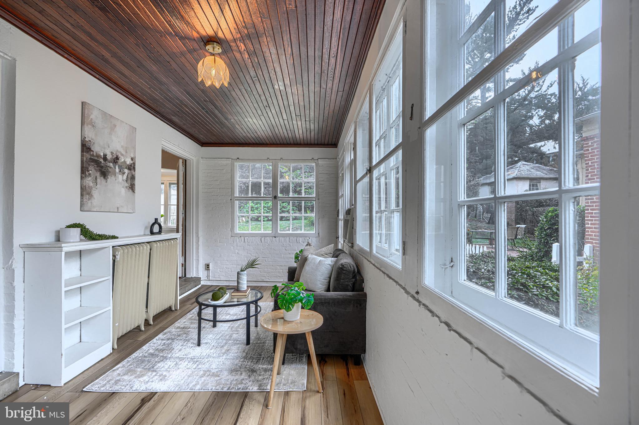 4206 Wickford Road Baltimore, MD 21210 - Photo 17 of 70 Sunroom w/tons of natural light, view to side yard