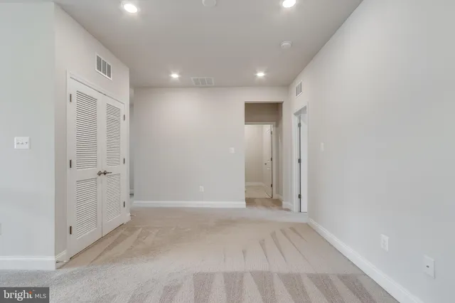 a view of empty room