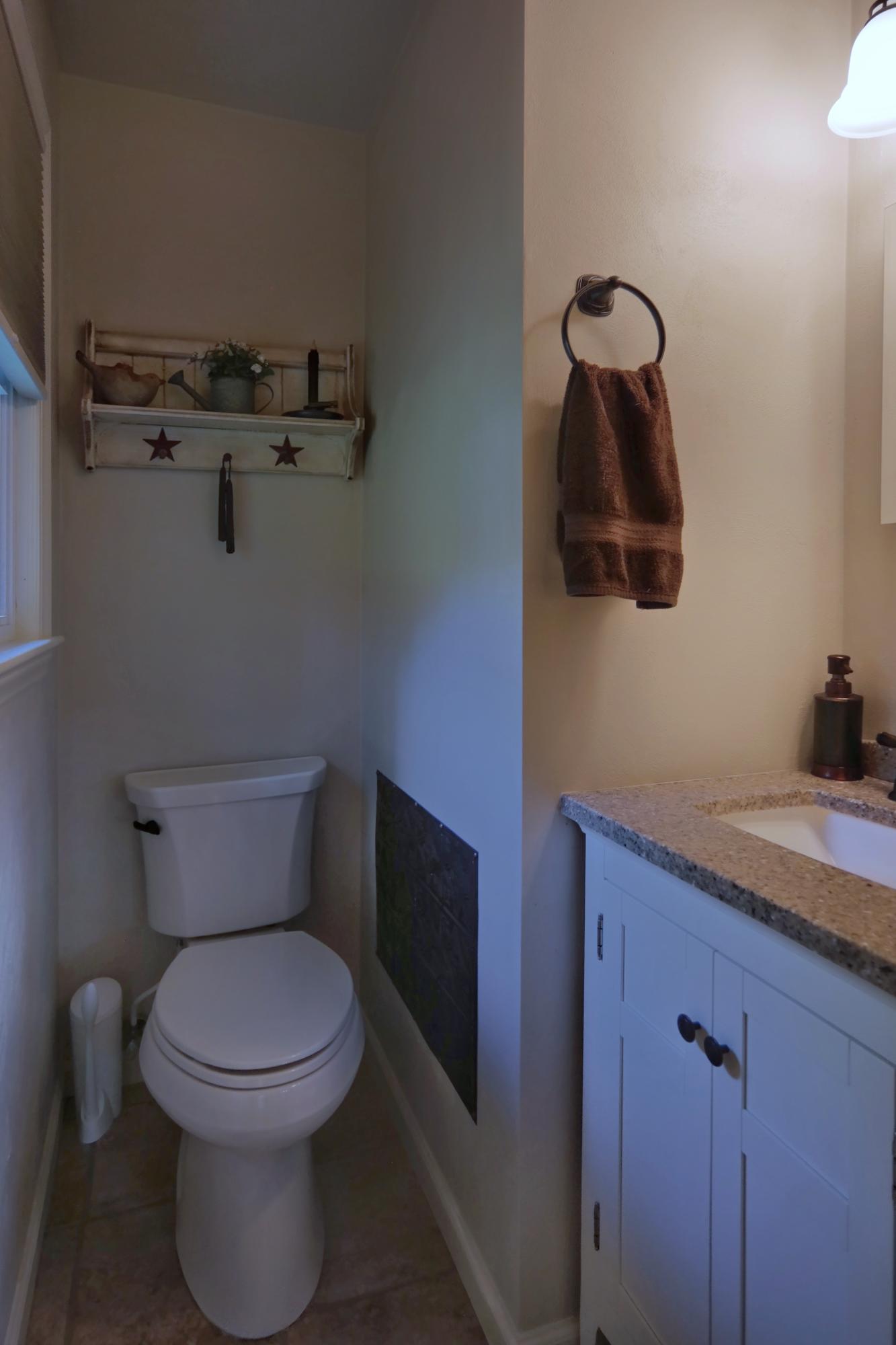 2144 Blue Ridge Springs Road Blue Ridge, VA 24064 - Photo 27 of 35 a bathroom with a toilet and a sink