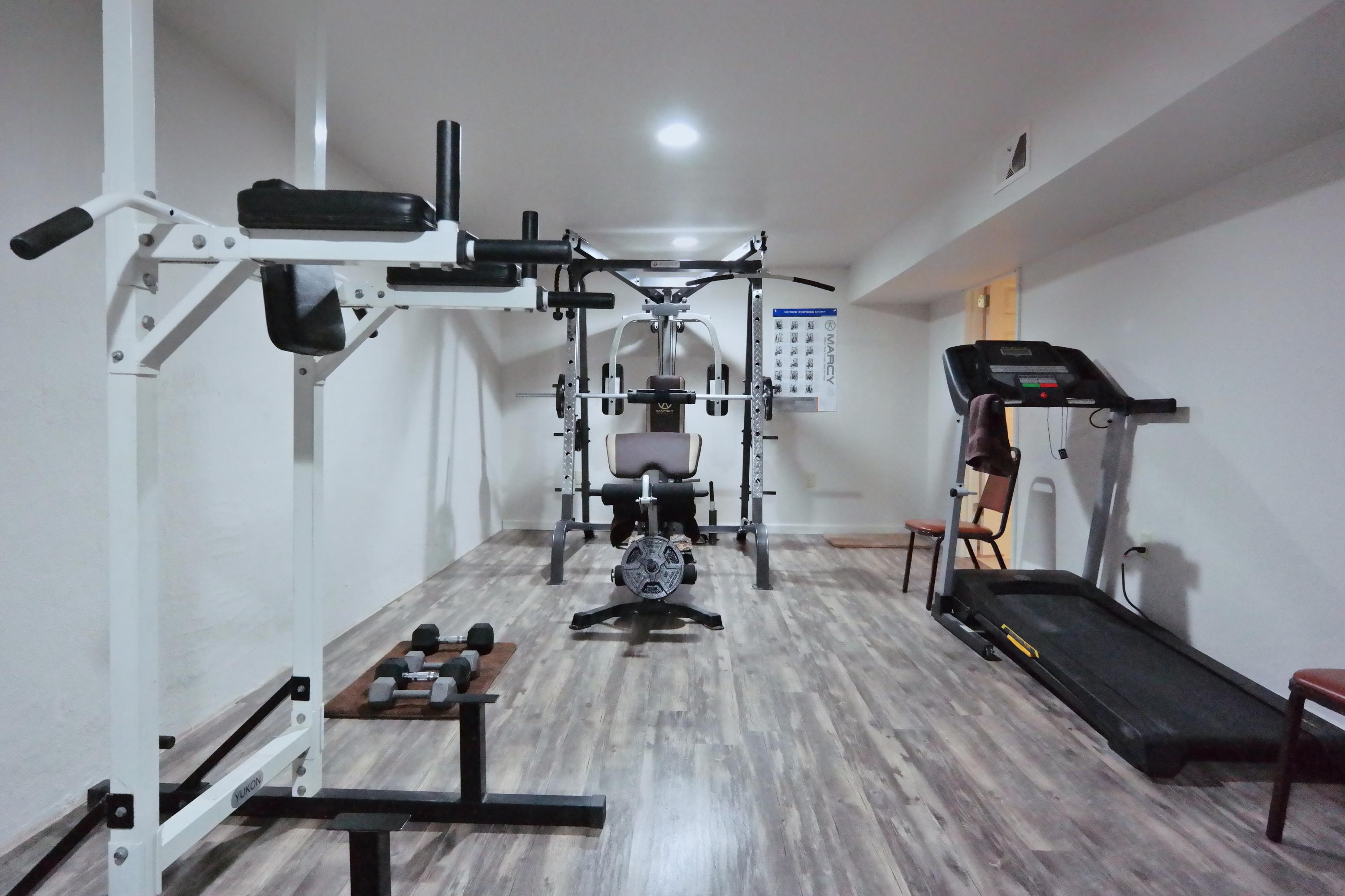 2144 Blue Ridge Springs Road Blue Ridge, VA 24064 - Photo 30 of 35 a view of a room with gym equipment