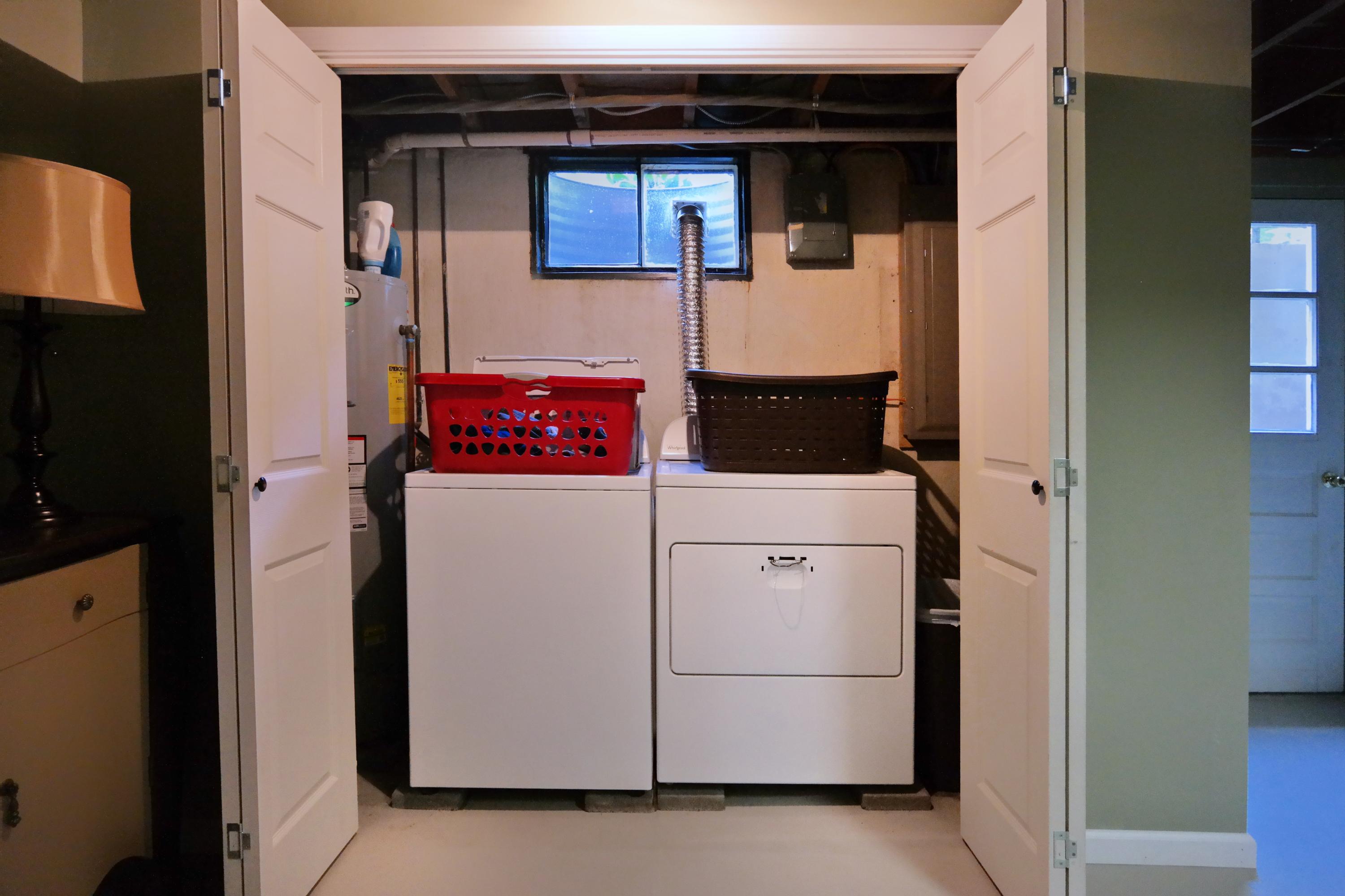 2144 Blue Ridge Springs Road Blue Ridge, VA 24064 - Photo 33 of 35 a utility room with dryer and washer