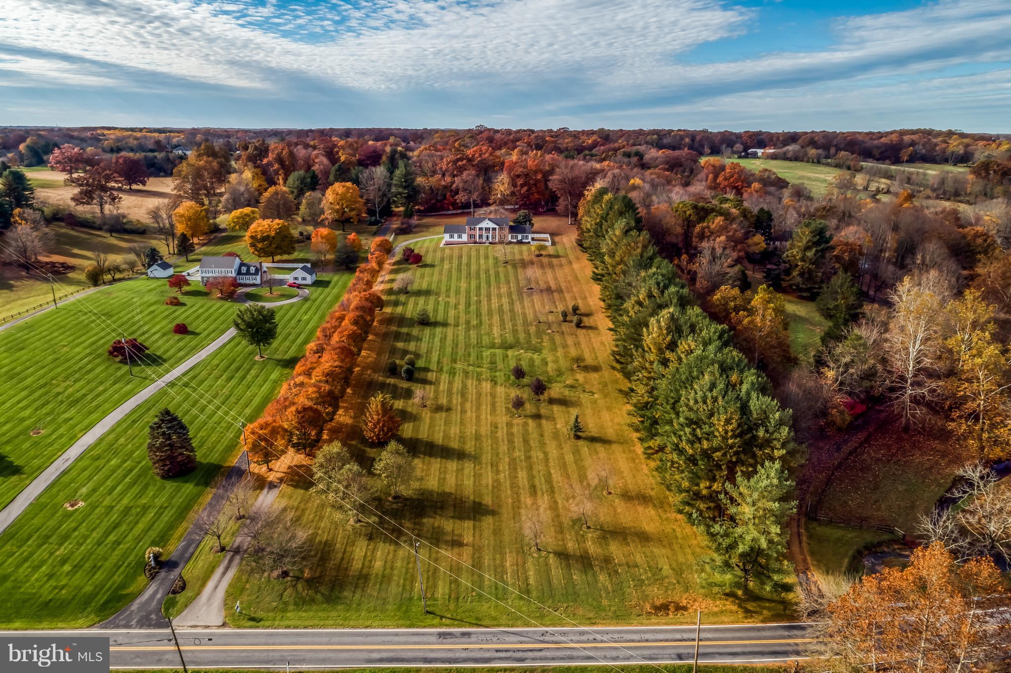 Hilltop home with views of the seasons