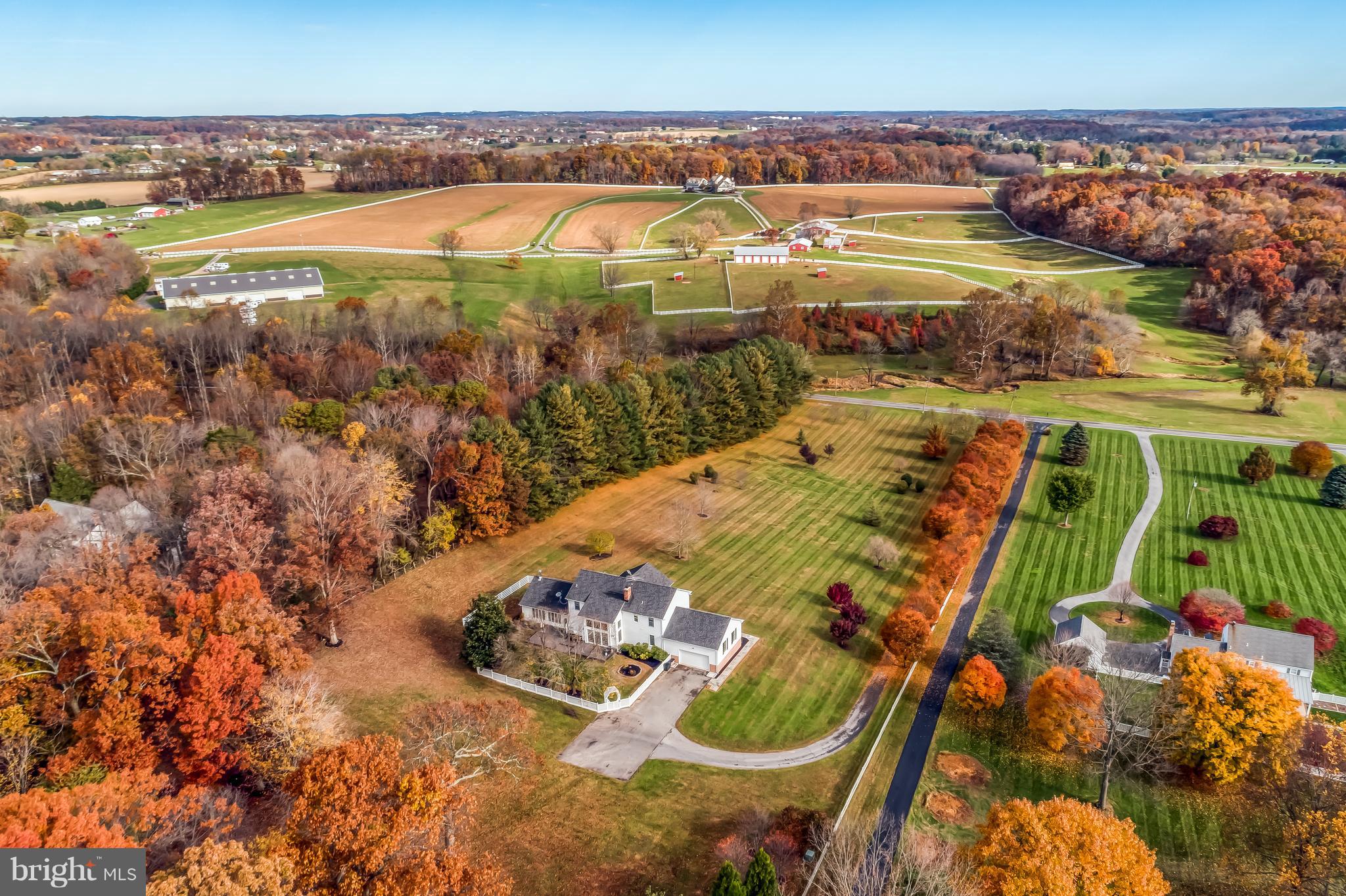 Views of horse farms