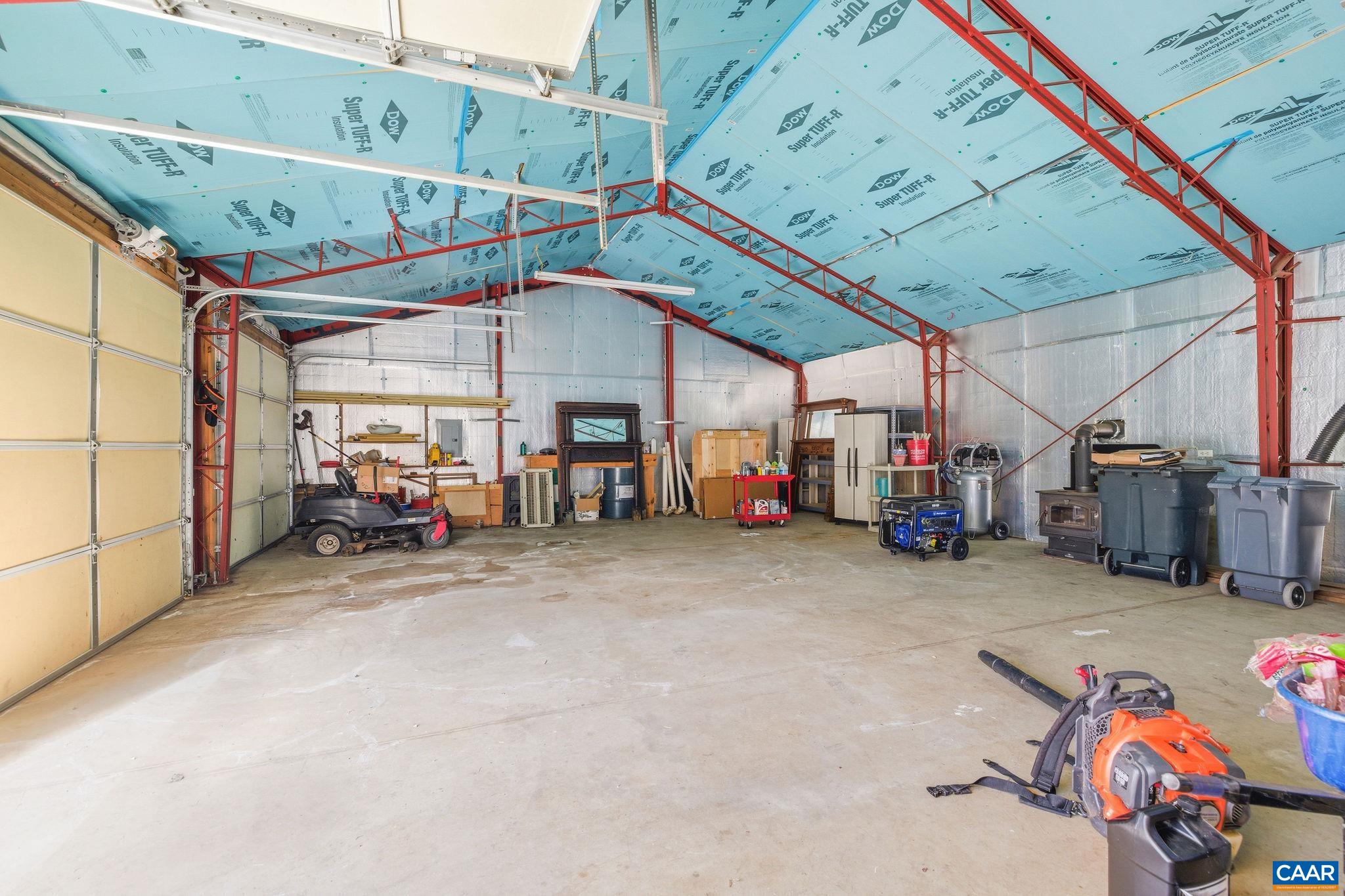 462 Fox Hunters Lane Madison, VA 22727 - Photo 51 of 65 a view of a garage