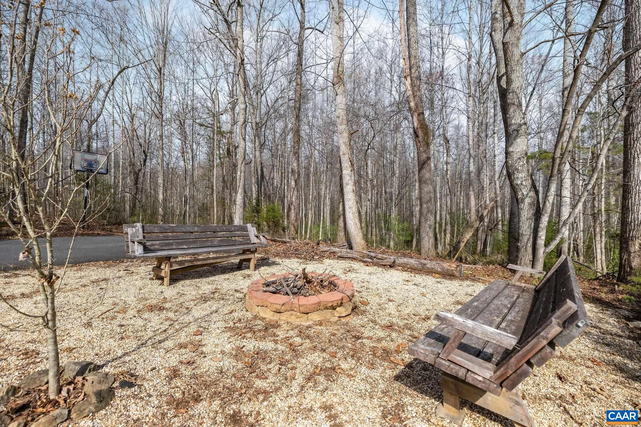 462 Fox Hunters Lane Madison, VA 22727 - Photo 57 of 65 a view of bench with trees in the background