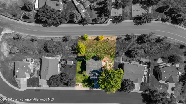 a view of a city with a mountain