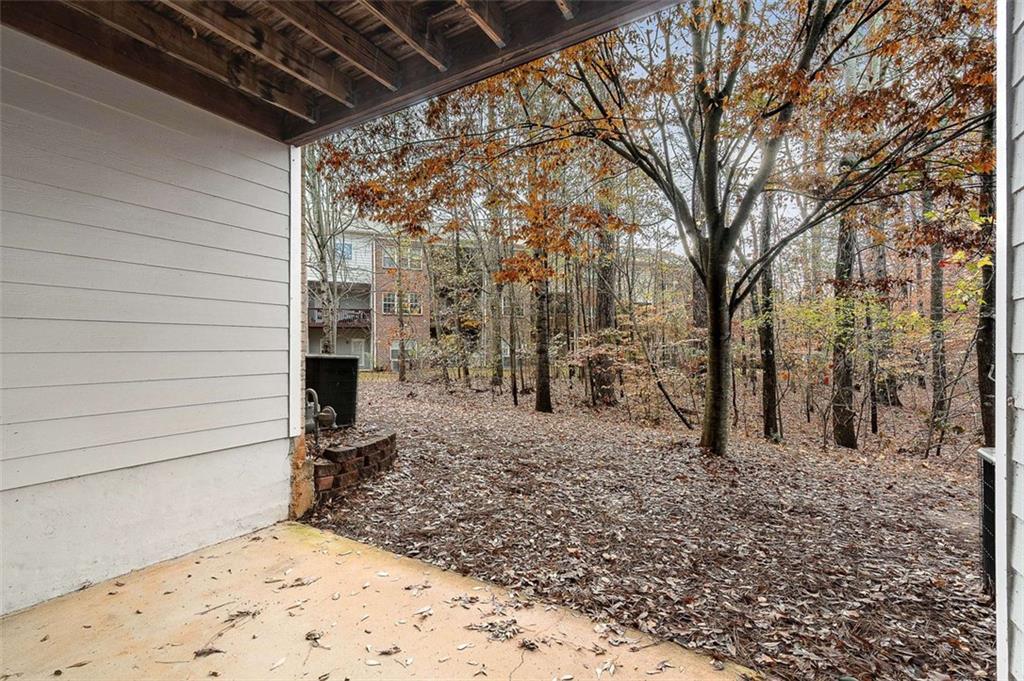 3199 Buck Way Alpharetta, GA 30004 - Photo 36 of 43 a view of a backyard of the house