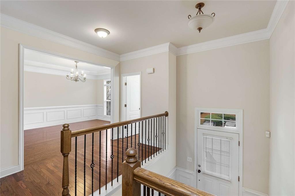 3199 Buck Way Alpharetta, GA 30004 - Photo 6 of 45 a view of a hallway with closet and entryway