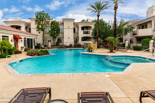 a view of a city with tall buildings