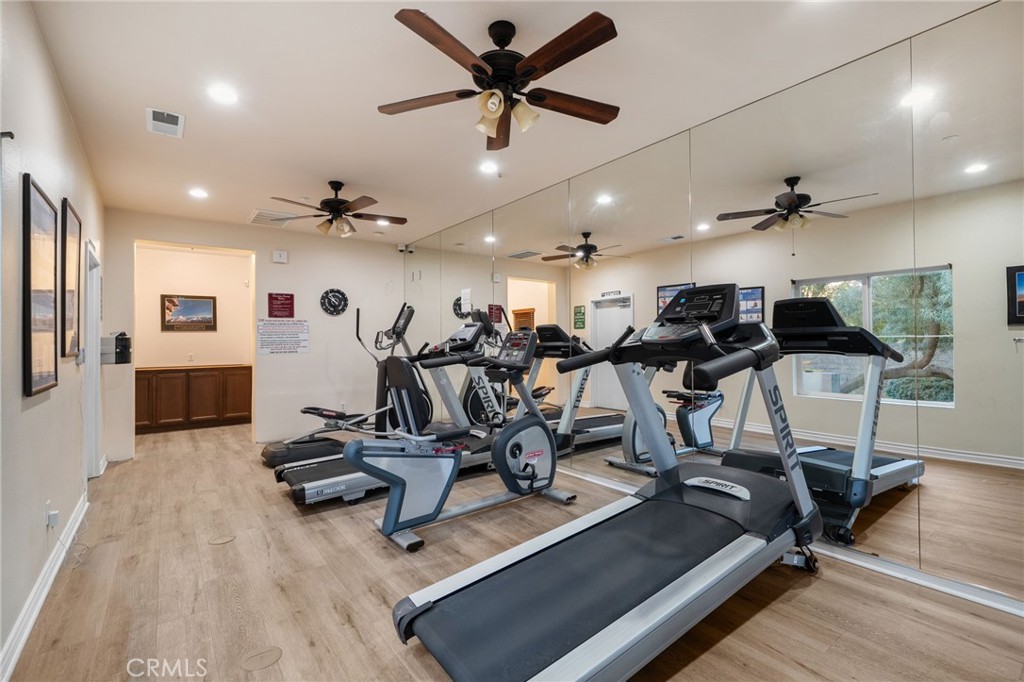 4140 Garvey Way Riverside, CA 92501 - Photo 25 of 25 a view of a room with gym equipment