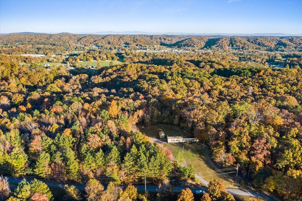 160 Beverly Drive Decatur, TN 37322 - Photo 26 of 31 an aerial view of residential house with yard and mountain view in back