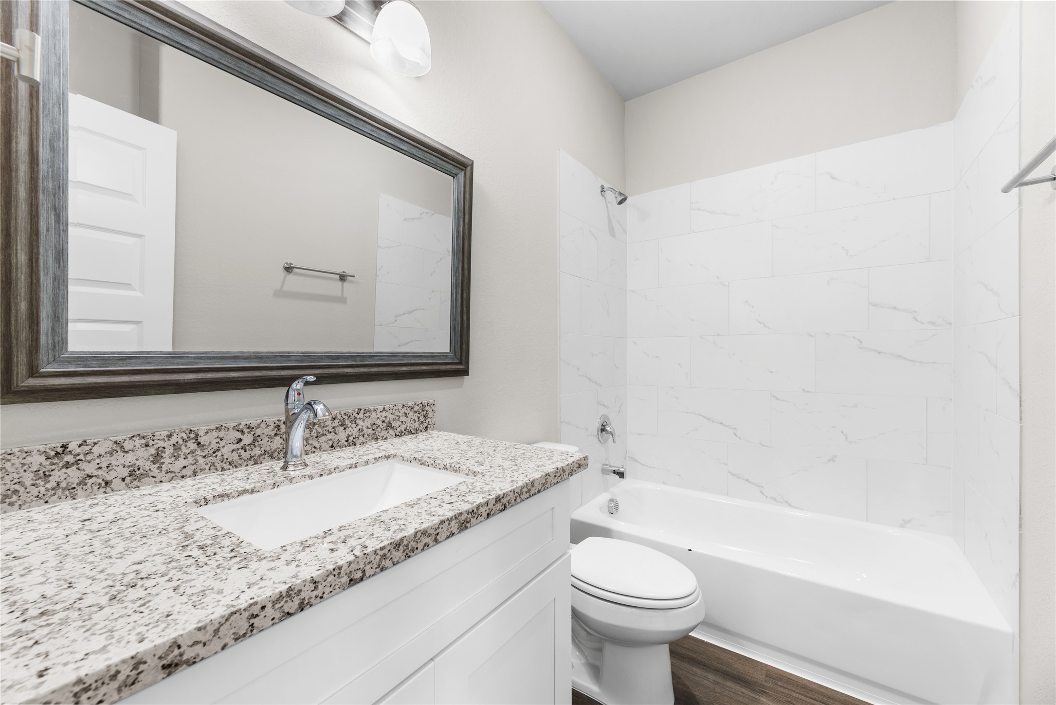 8161 Tate Street, Unit B Houston, TX 77028 - Photo 11 of 20 Conveniently located, featuring contemporary fixtures and a modern shower.