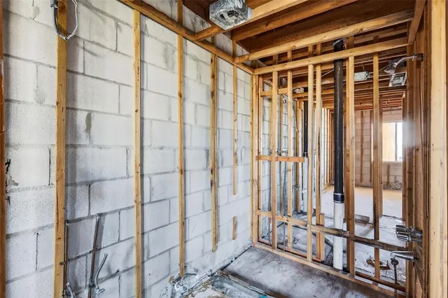 a view of a storage & utility room