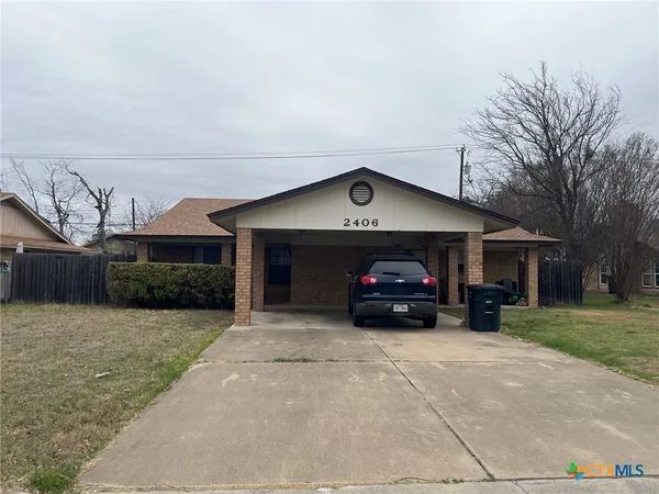 $900 | 2406 Shoemaker Drive, Unit A, Killeen, TX 76543