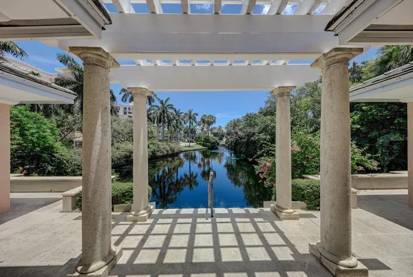 a view of a house with a swimming pool
