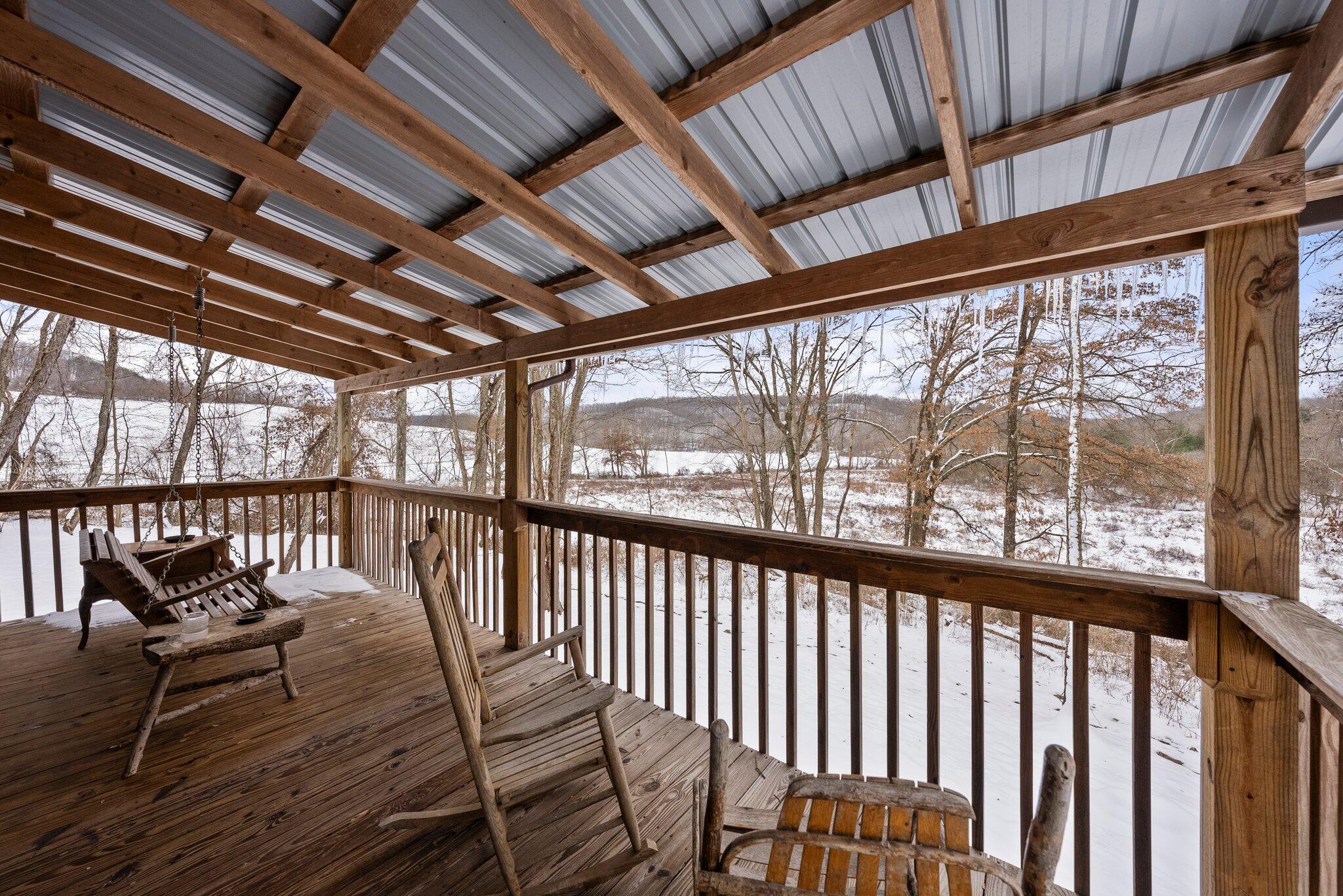 14635 Little Cola Road Rockbridge, OH 43149 - Photo 57 of 81 Cabin 2 - Porch Deck