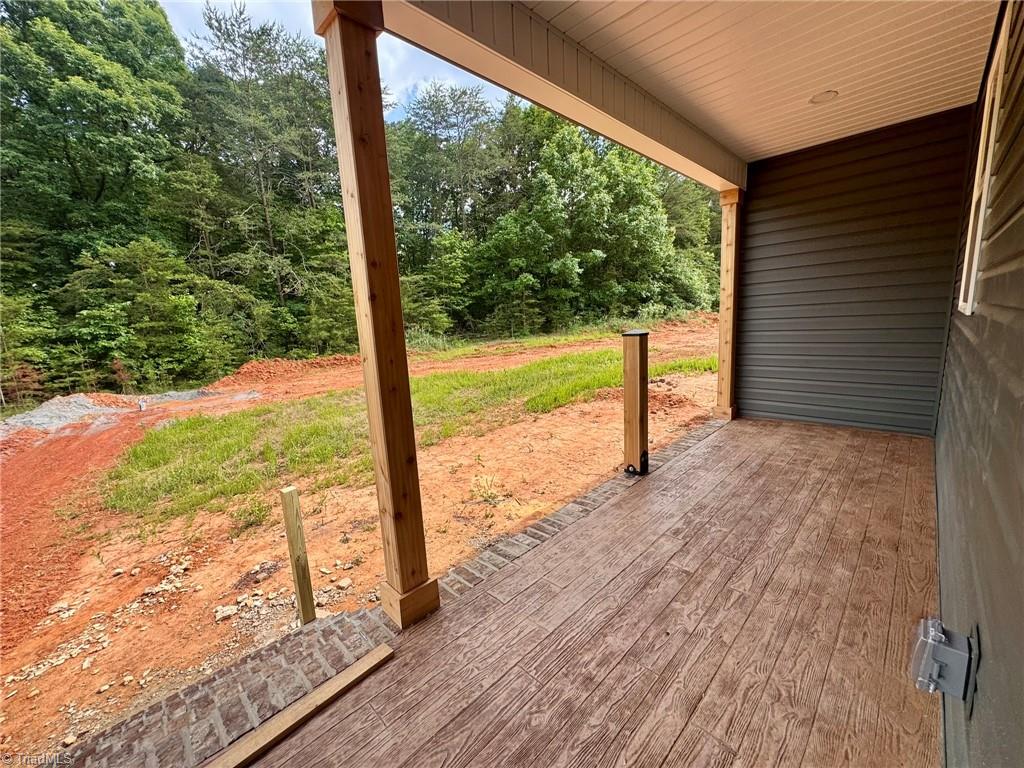 266 Mt Zion Church Road Stokesdale, NC 27357 - Photo 29 of 29 stamped concrete on the back porch