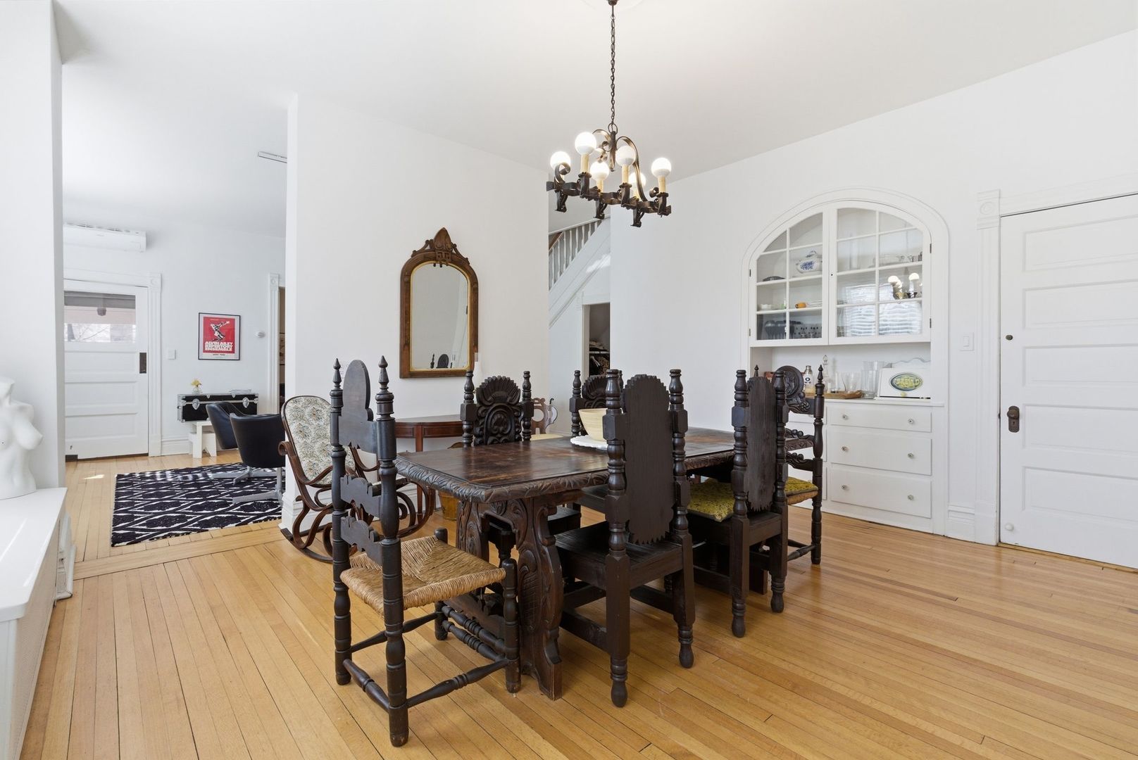 2001 Orrington Avenue, Unit 2001 Evanston, IL 60201 - Photo 10 of 50 a view of a dining room with furniture and wooden floor