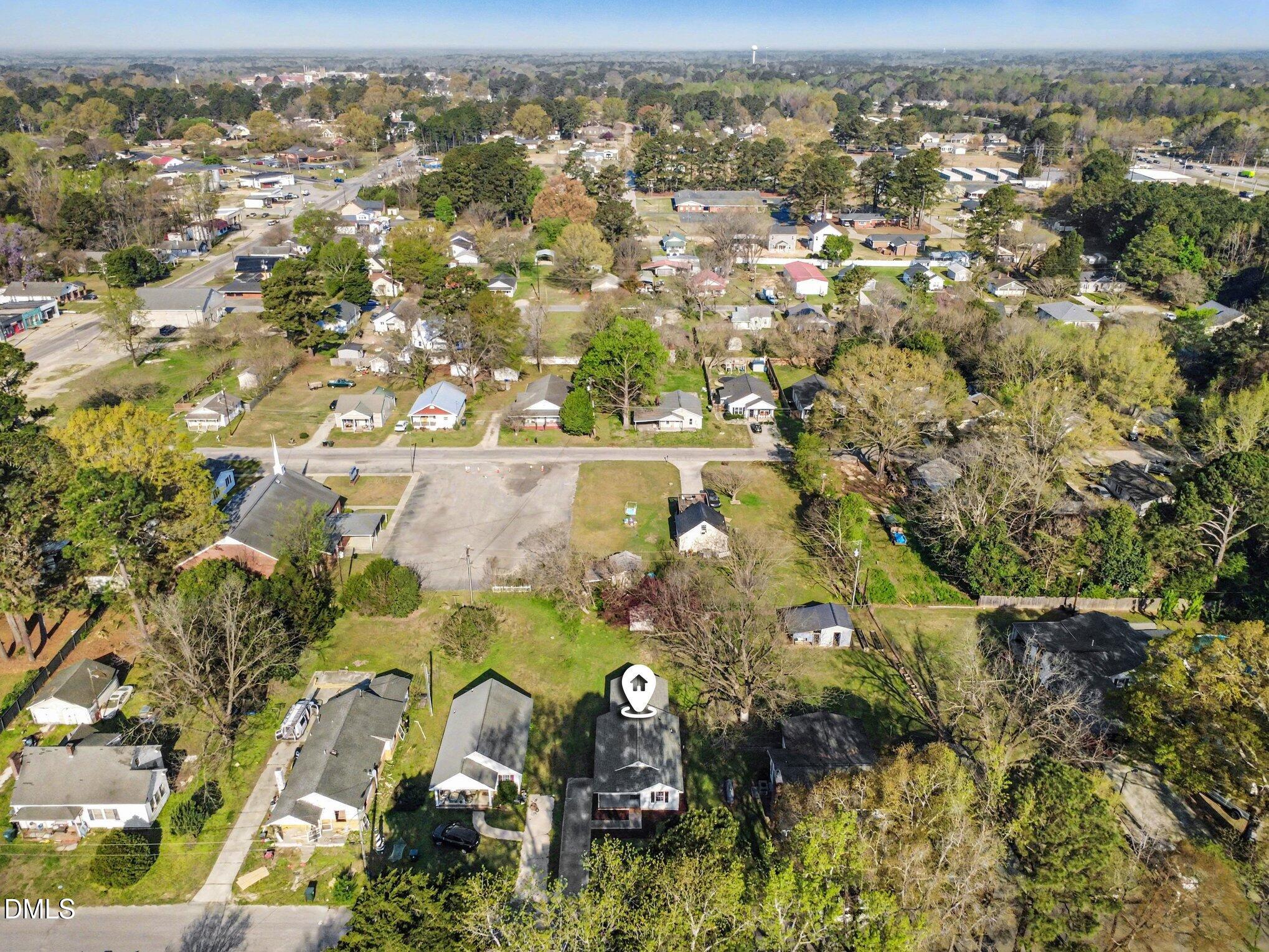 110 1st Street Erwin, NC 28339 - Photo 37 of 39 AERIAL