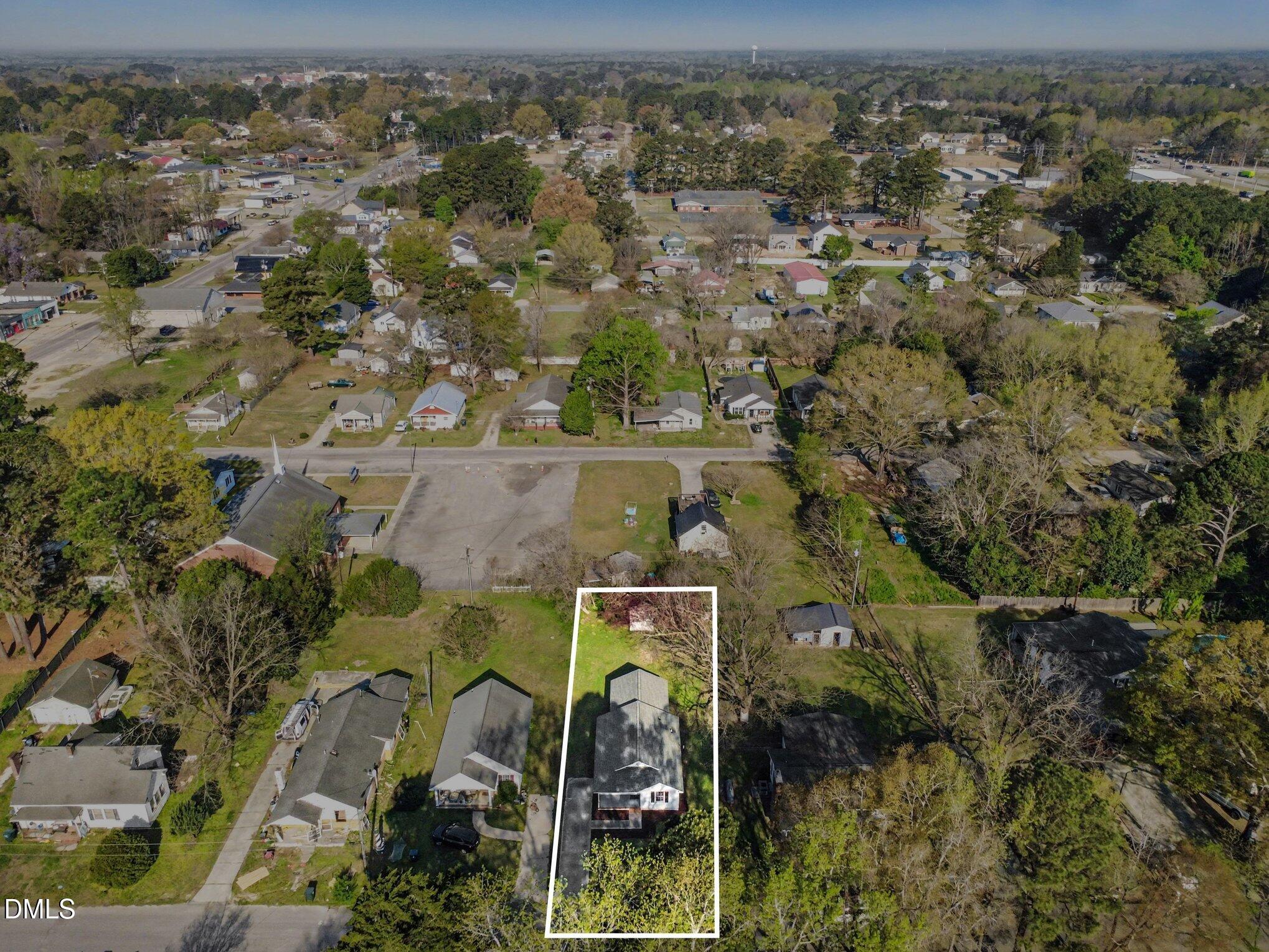 110 1st Street Erwin, NC 28339 - Photo 38 of 39 AERIAL