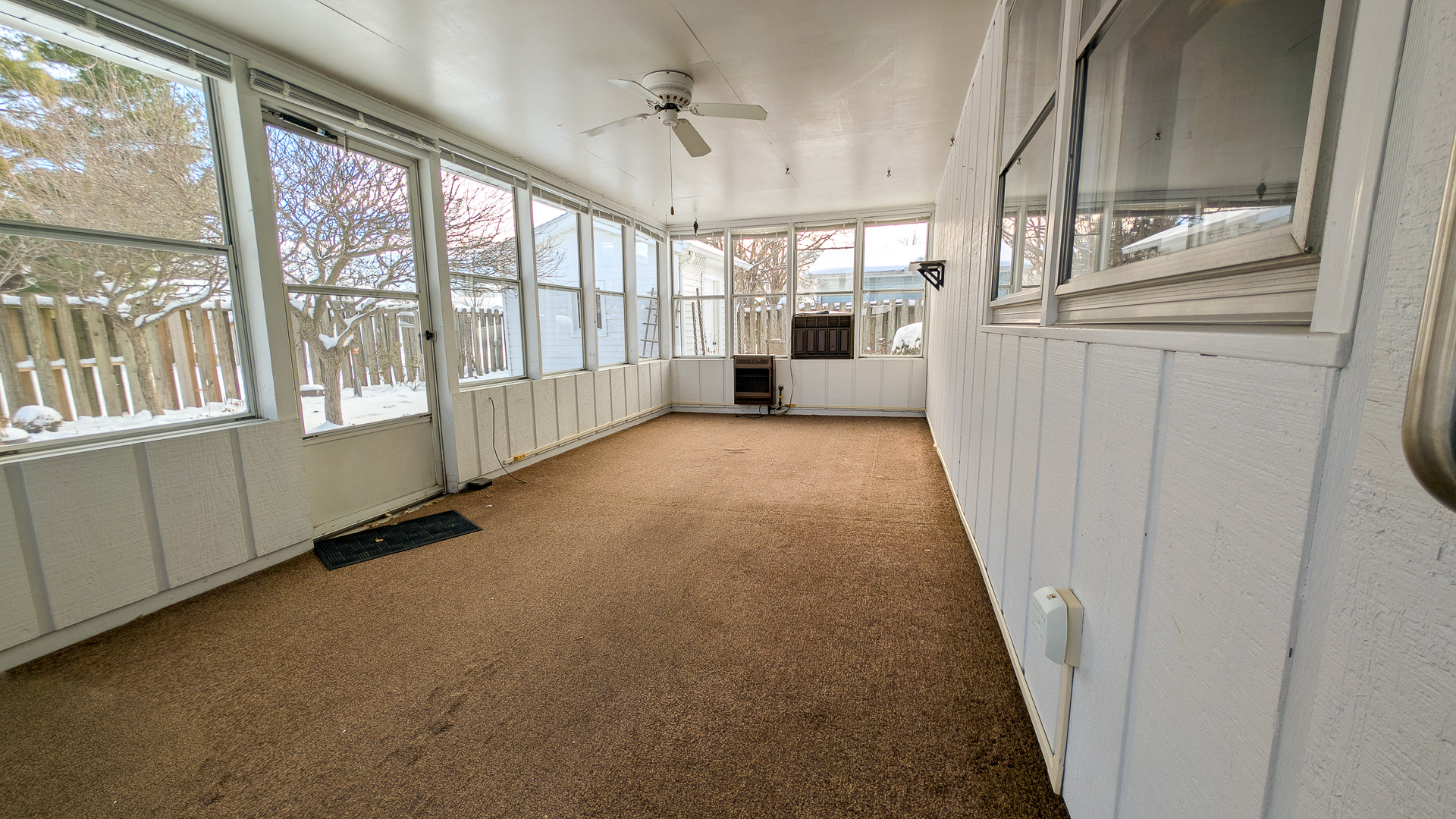 502 South Main Street St. Joseph, IL 61873 - Photo 24 of 25 a view of a hallway with wooden floor and windows
