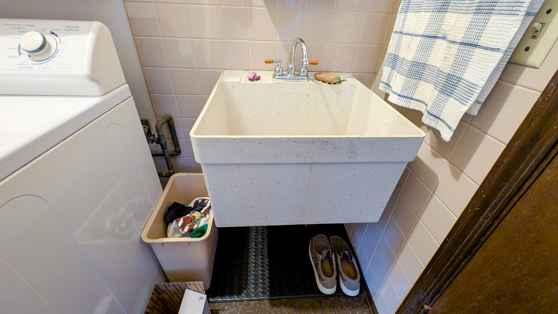 502 South Main Street St. Joseph, IL 61873 - Photo 25 of 25 a bathroom with a sink and toilet