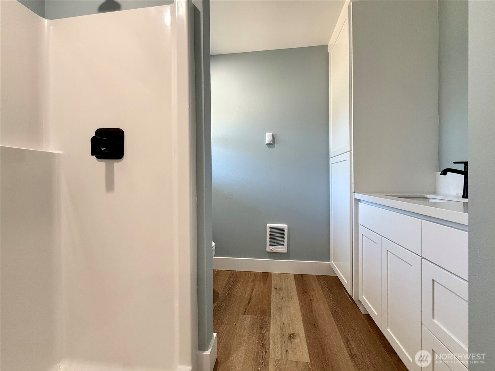 716 Reporter Court Southwest Ocean Shores, WA 98569 - Photo 28 of 36 a bathroom with a sink and a shower
