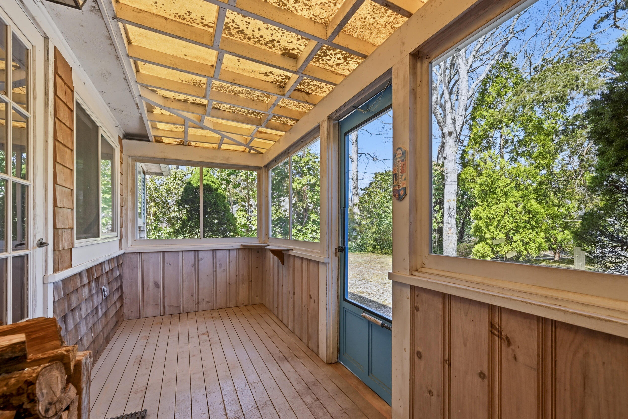 13 Hidden Village Road West Falmouth, MA 02540 - Photo 14 of 31 a view of porch with a large window