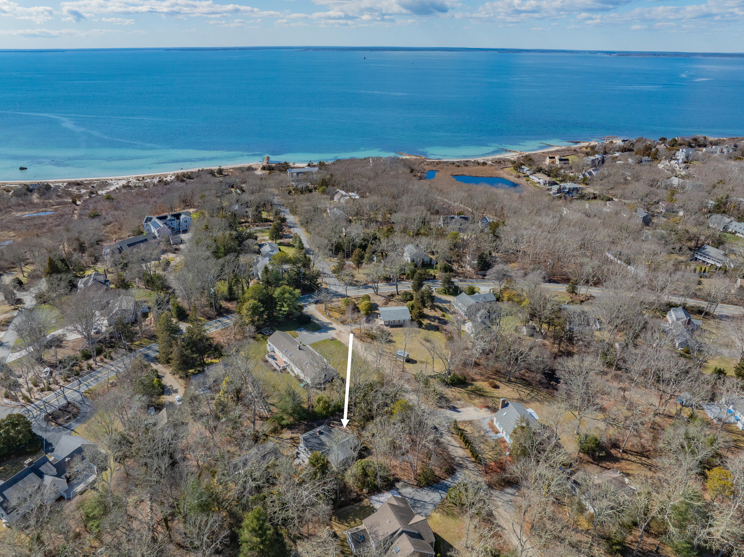 13 Hidden Village Road West Falmouth, MA 02540 - Photo 3 of 31 a view of ocean view with beach