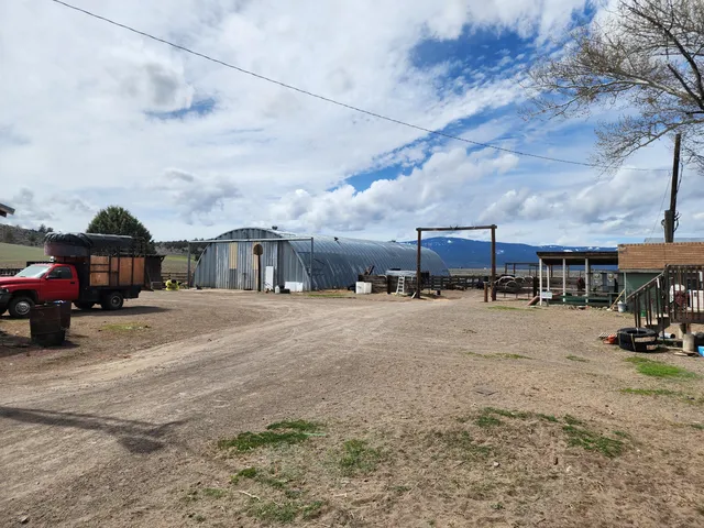 a view of a terrace with chairs